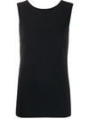 PATRIZIA PEPE SCOOP NECK VEST