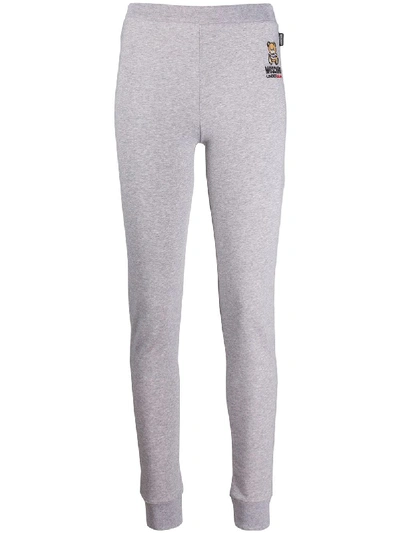 Moschino Underbear Track Trousers In Grey