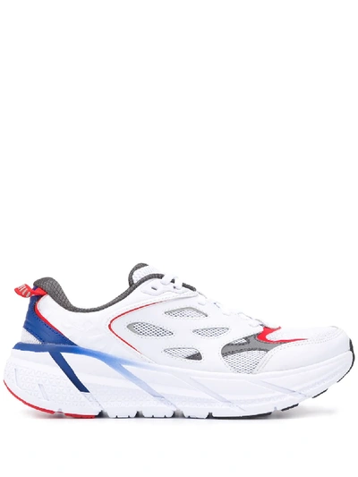 Hoka One One Opening Ceremony Clifton Running Sneaker In White