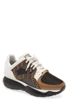 Fendi Multicolor Chunky Sneaker In Brown/ Black