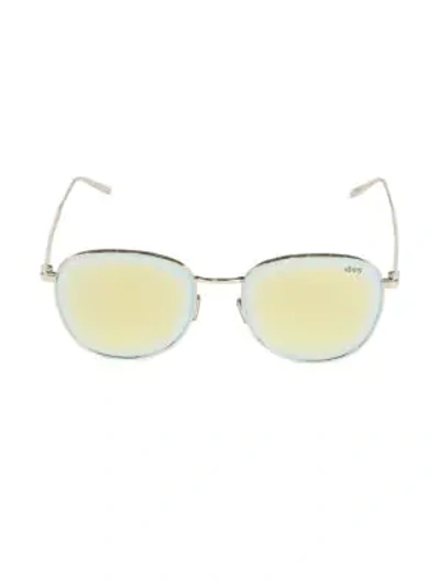 Berluti 55mm Metal Round Sunglasses In Grey