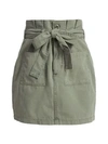 JOE'S JEANS Utility Paperbag-Waist Mini Skirt