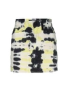 HUDSON Viper Tie-Dye Mini Skirt