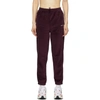 CARHARTT CARHARTT WORK IN PROGRESS BURGUNDY TATUM SWEATPANTS