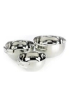 ALL-CLAD SET OF 3 STAINLESS STEEL MIXING BOWLS,MBSET