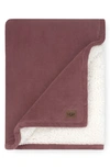 Ugg Bliss Fuzzy Throw In Dusty Rose