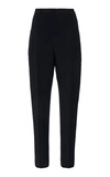 ANDREW GN HIGH-RISE CREPE TAPERED PANTS,788923