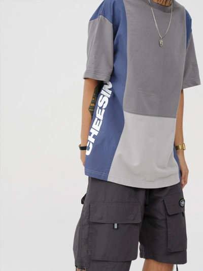 Cheesin 2019ss Windbreaker Cloth Split T-shirt