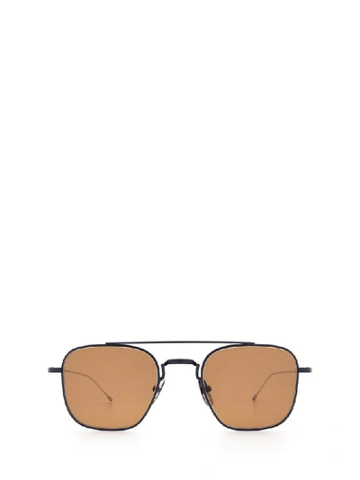 Thom Browne Pilot-frame Sunglasses In Nvy