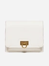 FERRAGAMO TRIFOLIO LEATHER SMALL SHOULDER BAG