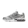 Nike Air Zoom Spiridon Cage 2 Rubber-trimmed Mesh And Leather Sneakers In Gray