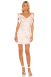 TULAROSA HARPER 裙子 – SPRING PINK FLORAL,TULA-WD1062