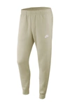 Nike Sportswear Club Fleece Joggers In 72 Ltbone/white