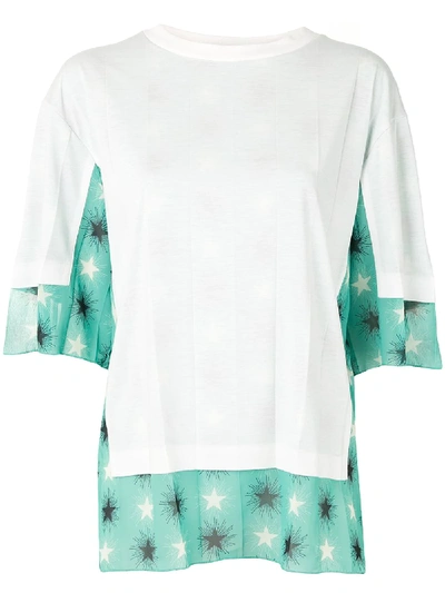 Undercover Star Print T-shirt In White