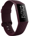 FITBIT CHARGE 4 ROSEWOOD BAND TOUCHSCREEN SMART WATCH 22.6MM