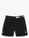 OFF-WHITE ACTIVE RUNNING SHORTS,OWVH004S20FAB001100114980475