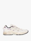 ASICS WHITE RECONSTRUCTED KAYANO 5 LOW TOP SNEAKERS,1021A41114834972