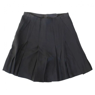 Pre-owned Aquilano Rimondi Silk Shorts In Black