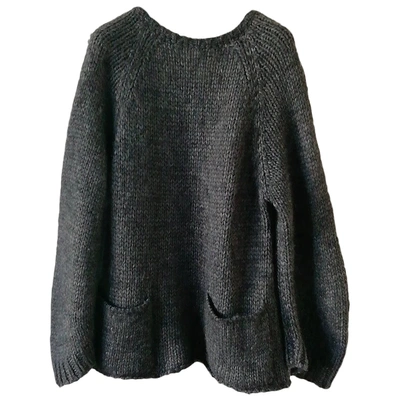 Pre-owned Dondup Wool Jumper In Grey