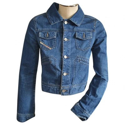 Pre-owned Diesel Jacket In Blue