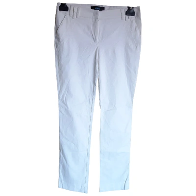 Pre-owned Versus Chino Pants In White