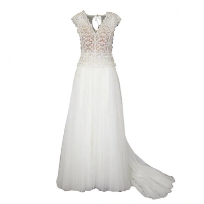 Pre-owned Alberta Ferretti Dress In White