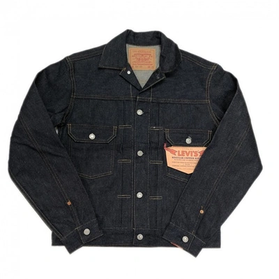 Pre-owned Levi's Blue Cotton Jacket