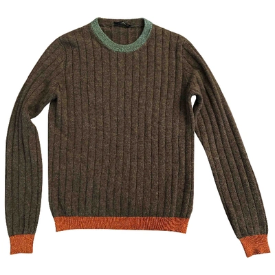 Pre-owned Roberto Collina Brown Cashmere Knitwear