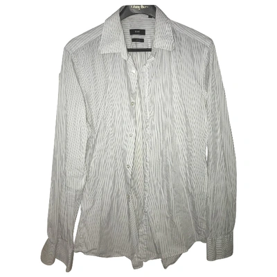 Pre-owned Hugo Boss Shirt In Metallic