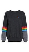 AVIATOR NATION STITCHED RAINBOW CREW