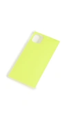 IDECOZ 3 PIECE NEON YELLOW PYTHON IPHONE ACCESSORIES