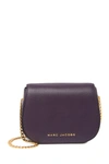 Marc Jacobs Avenue Leather Crossbody In Grape