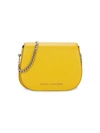 Marc Jacobs Avenue Leather Crossbody Bag In Sunny Yellow
