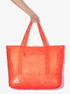 ADIDAS BY STELLA MCCARTNEY ORANGE GYM TOTE BAG,FP945815340152