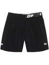 OFF-WHITE ACTIVE RUNNING SHORTS