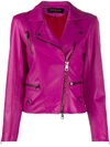 SIMONETTA RAVIZZA FITTED BIKER JACKET