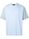 Qasimi Gradient Stripe Colour-block T-shirt In Blue