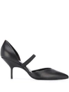 Pierre Hardy Pointed Kitten Heels In Black