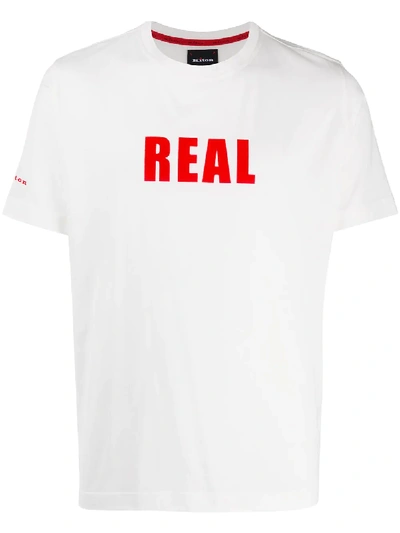 Kiton Real Crew-neck T-shirt In White