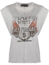 8pm Get Funked Printed Top In Grey