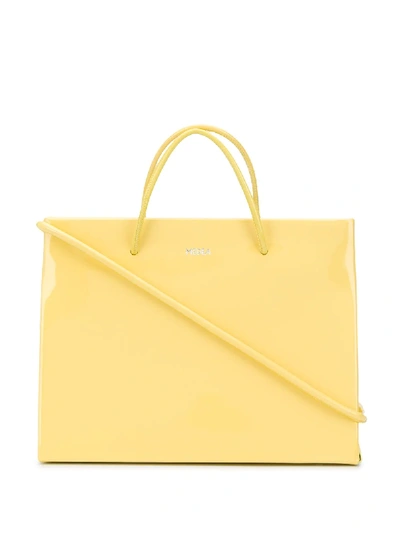 Medea Mini Tote Bag In Yellow