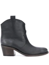 VIA ROMA 15 SIDE-TAB ANKLE BOOTS
