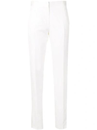 Pallas Paris Birdintra Tailored Trousers In White