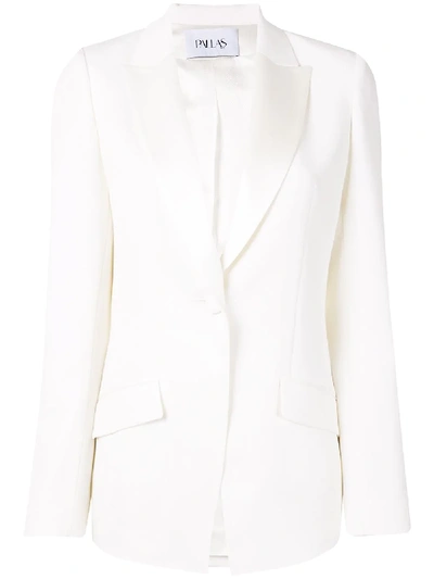 Pallas Paris Chyprera Tailored Blazer In White