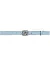 GUCCI DOUBLE G BUCKLE LEATHER BELT