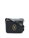 Saint Laurent Le 61 Small Saddle Bag In Black