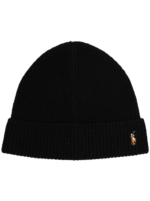 polo ralph lauren ribbed beanie