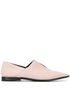 HAIDER ACKERMANN POINTED BALLERINA SHOES