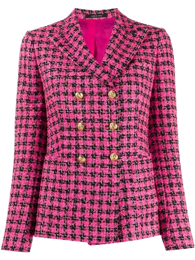 Tagliatore Janise Fitted Blazer In Pink