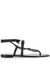 TORY BURCH MILLER ANKLE-WRAP SANDALS